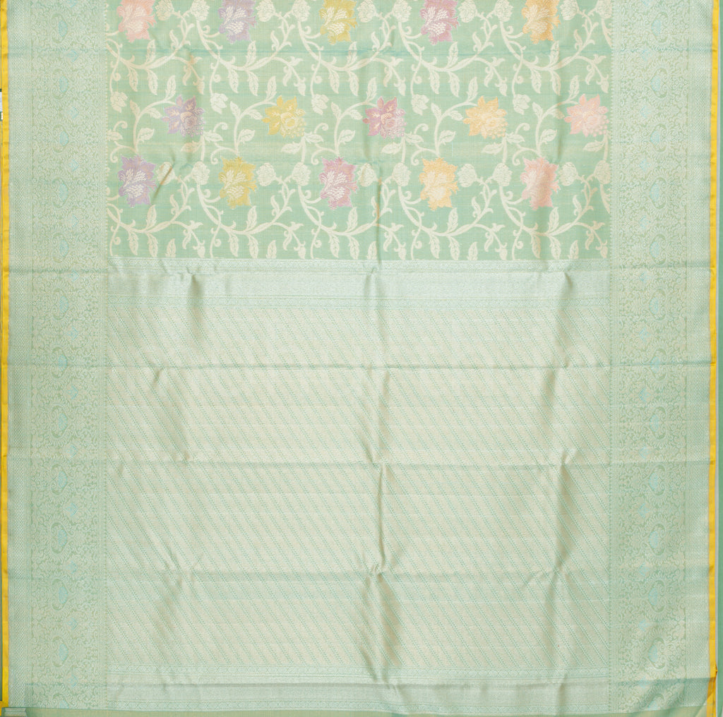 Light Ananda Tissue Luxury Kanjivaram Silk Saree