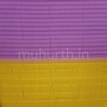 Load image into Gallery viewer, Lavender with Magenta Pure Kanjivaram Silk Saree