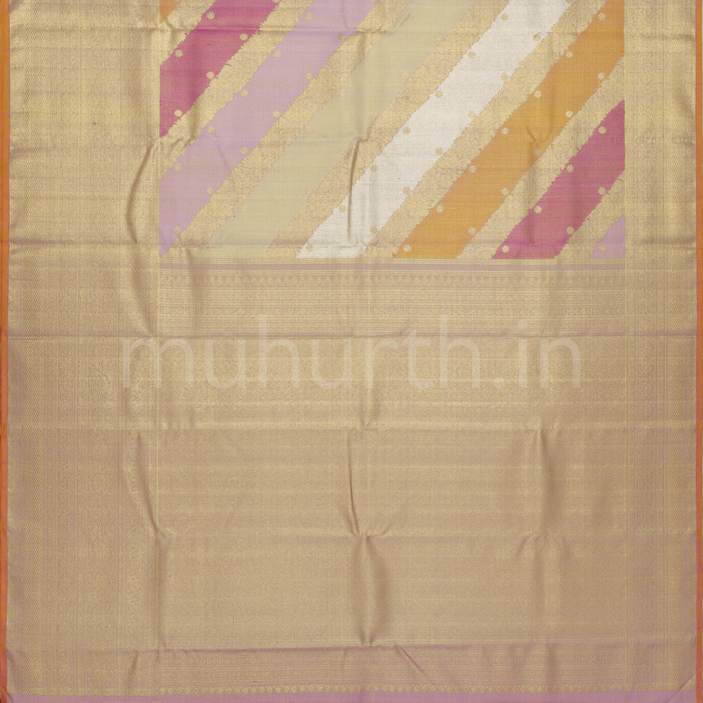 Lavender Rangkat Tissue Luxury Kanjivaram Silk Saree