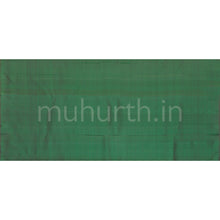 Load image into Gallery viewer, Dark Green Pure Zari Kanjivaram Silk Saree
