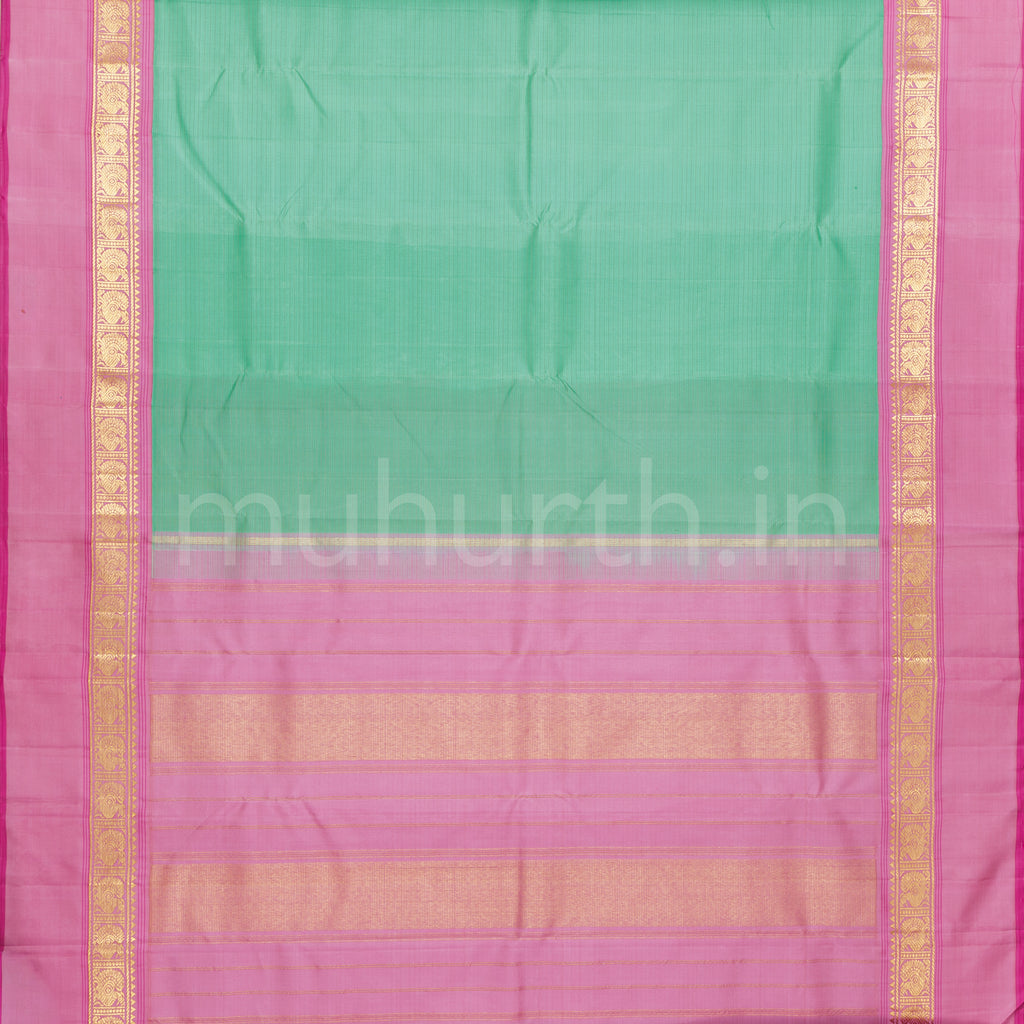 Rexona Pure Kanjivaram Silk Saree with Pink
