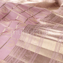 Load image into Gallery viewer, Pastel Pink Kanjivaram Silk Saree