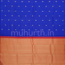Load image into Gallery viewer, Violet Pure Kanjivaram Silk Saree