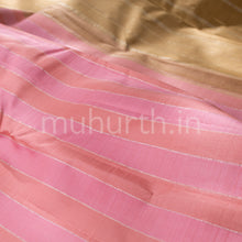 Load image into Gallery viewer, Pink Peach Kanjivaram Silk Saree