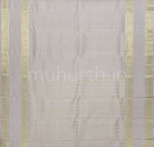 Load image into Gallery viewer, Light Brown Pure Kanjivaram Silk Saree