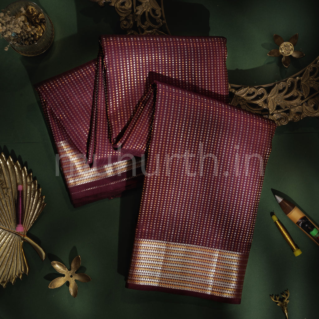 Pakku Pure Kanjivaram Silk Saree