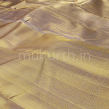 Load image into Gallery viewer, Lavender Tissue Pure Kanjivaram Silk Saree