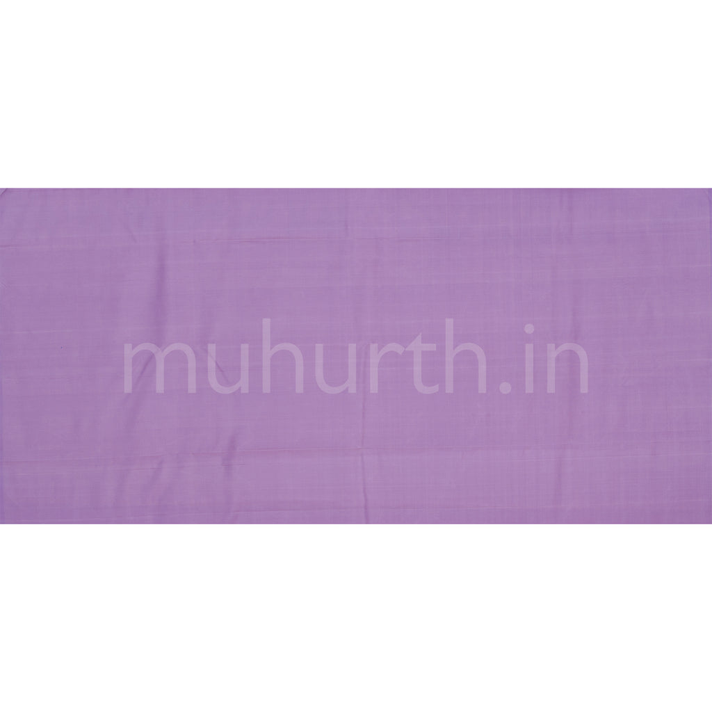 Lavender Pure Kanjivaram Silk Saree