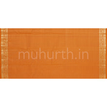 Load image into Gallery viewer, Mustard Vaira-Oosi Pure Kanjivaram Silk Saree
