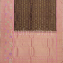 Load image into Gallery viewer, Pakku Pure Kanjivaram Silk Saree with Peach