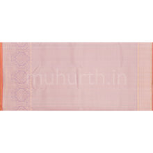 Load image into Gallery viewer, Red Tissue Pure Kanjivaram Silk Saree with Baby Peach