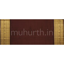 Load image into Gallery viewer, Powder Blue Organza Pure Kanjivaram Silk Saree with Pakku