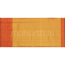 Load image into Gallery viewer, Rexona Tissue Pure Kanjivaram Silk Saree with Red