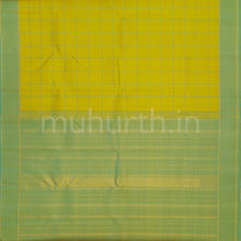 Load image into Gallery viewer, Sampanga Pure Zari Kanjivaram Silk Saree with Sea Green