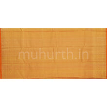 Load image into Gallery viewer, Orange Tissue Pure Kanjivaram Silk Saree