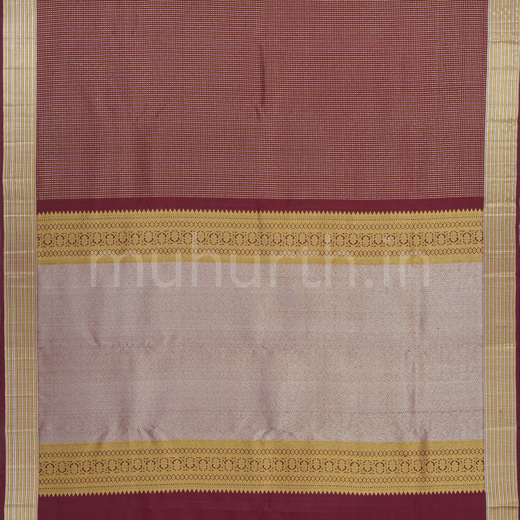 Pakku Pure Kanjivaram Silk Saree