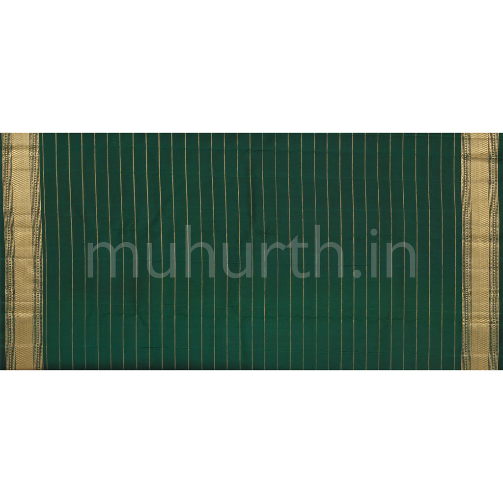 Brown Pure Kanjivaram Silk Saree