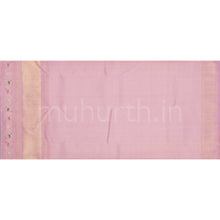 Load image into Gallery viewer, Rose Red Pure Kanjivaram Silk Saree with Pink