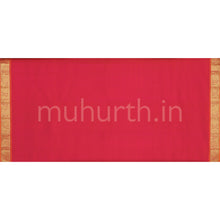 Load image into Gallery viewer, Red Orange Pure Kanjivaram Silk Saree