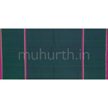 Load image into Gallery viewer, Red Pure Zari Kanjivaram Silk Saree with Green