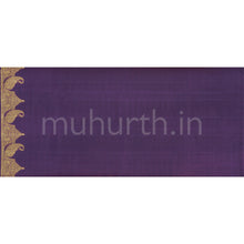 Load image into Gallery viewer, Dark Meenakshi Pure Zari Kanjivaram Silk Saree