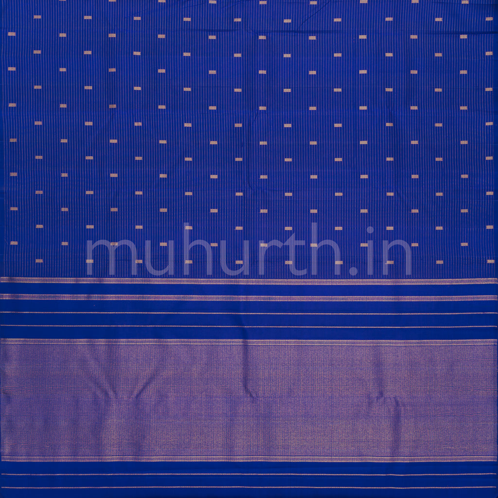 Violet Vaira-Oosi Pure Zari Kanjivaram Silk Saree