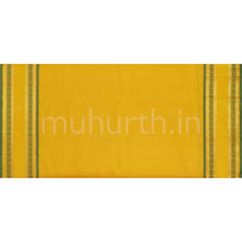 Load image into Gallery viewer, Rose Pure Zari Kanjivaram Silk Saree with Golden Mustard