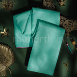 Turquoise Pure Kanjivaram Silk Saree
