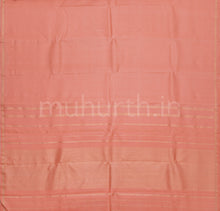 Load image into Gallery viewer, Peach Muthu Seer Pure Zari Kanjivaram Silk Saree