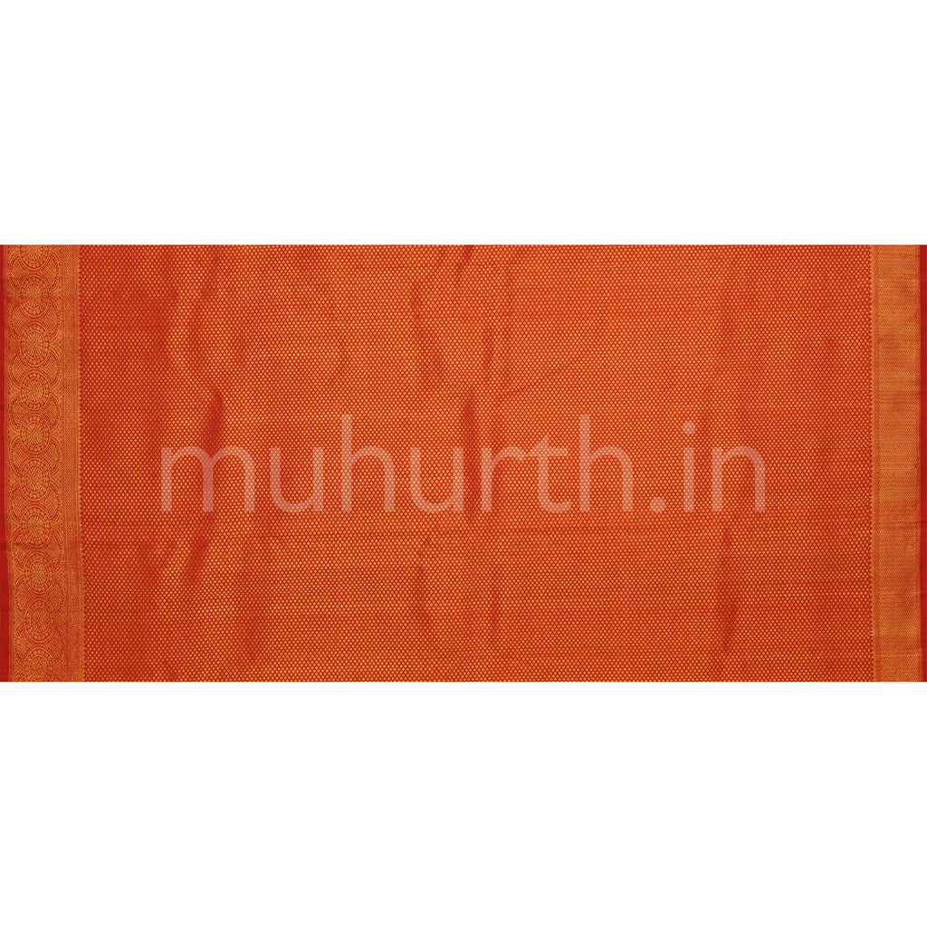Bridal Red Kanjivaram Silk Saree