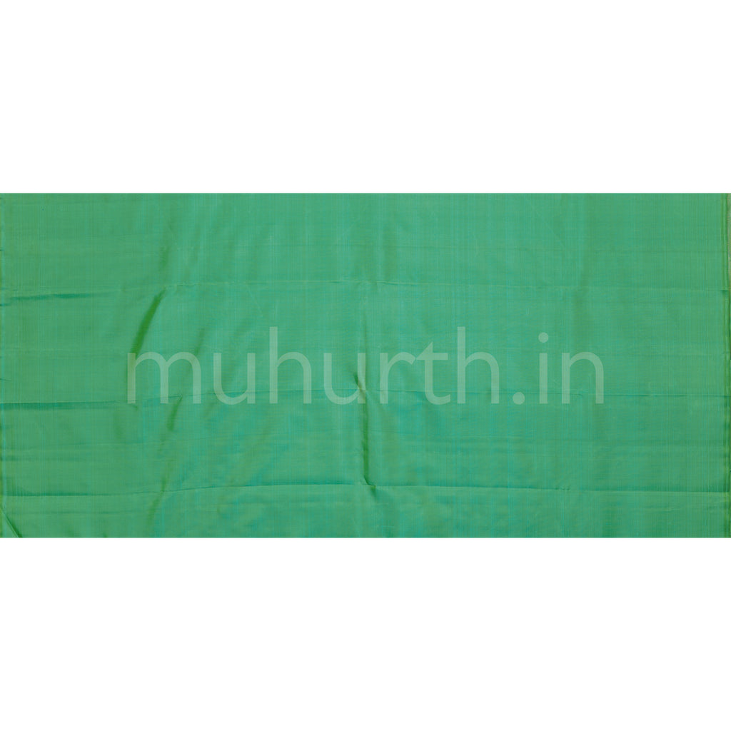 Ramar Green Muthu Seer Pure Zari Kanjivaram Silk Saree