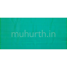 Load image into Gallery viewer, Sea Green Vaira-Oosi Pure Zari Kanjivaram Silk Saree