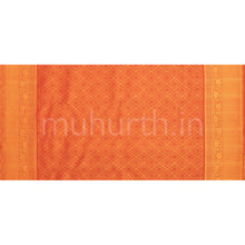 Load image into Gallery viewer, Violet Meenakari Luxury Kanjivaram Silk Saree with Red