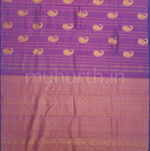 Load image into Gallery viewer, Magenta Pure Kanjivaram Silk Saree