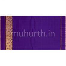 Load image into Gallery viewer, Elaichi Kanjivaram Silk Saree with Magenta