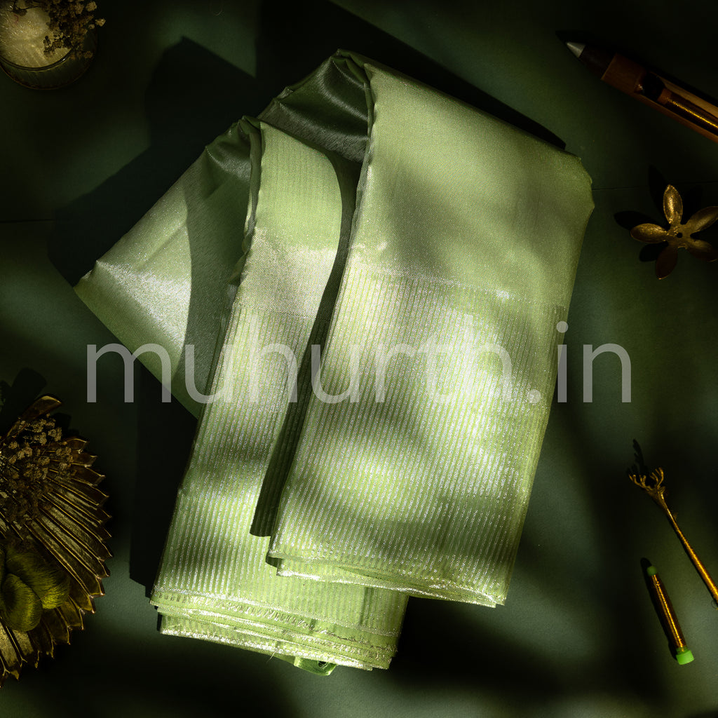 Elaichi Green Kanjivaram Silk Saree