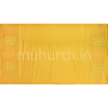 Load image into Gallery viewer, Kanjivaram Golden Mustard Silk Saree