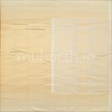 Load image into Gallery viewer, Kanjivaram Off White Silk Saree