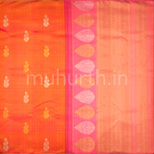 Load image into Gallery viewer, Kanjivaram Rani Yellow Shot Silk Saree