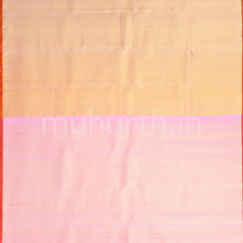 Load image into Gallery viewer, Peach Kanjivaram Silk Saree