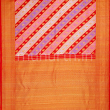 Load image into Gallery viewer, Kanjivaram Red Rangkat Silk Saree