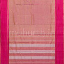 Load image into Gallery viewer, Rose Red Pure Kanjivaram Silk Saree