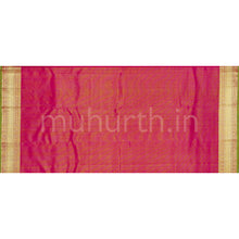 Load image into Gallery viewer, Rose Pure Zari Tissue Kanjivaram Silk Saree
