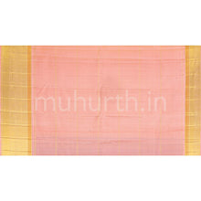 Load image into Gallery viewer, Kanjivaram Violet Silk Saree with Peach