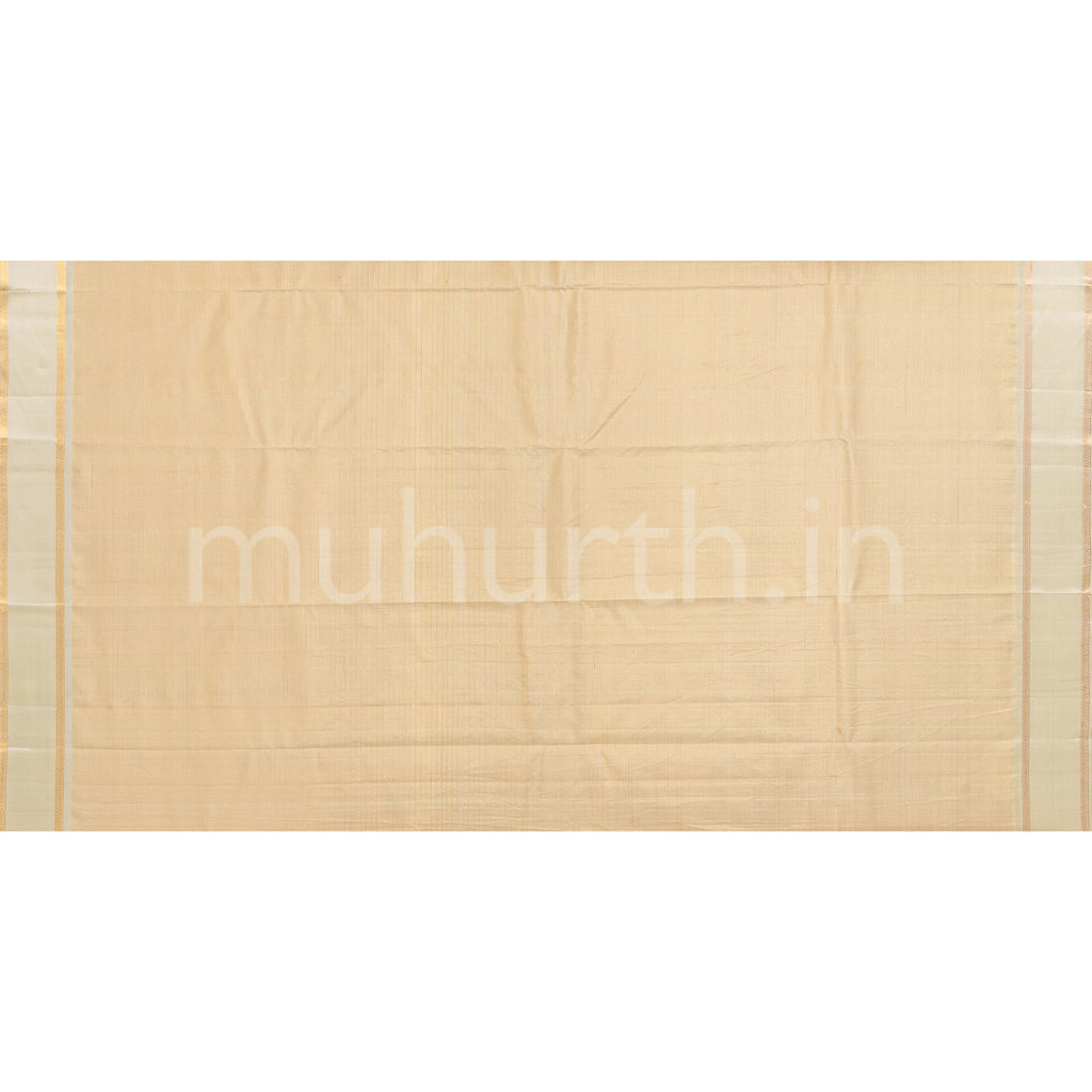 Green Kanjivaram Silk Saree with Light Elaichi