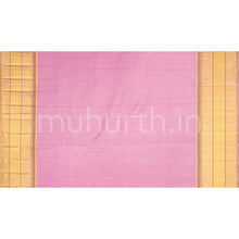 Load image into Gallery viewer, Magenta Kanjivaram Silk Saree with Lavender