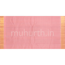 Load image into Gallery viewer, Green Kanjivaram Silk Saree with Pink