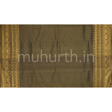 Load image into Gallery viewer, Kanjivaram Black Silk Saree
