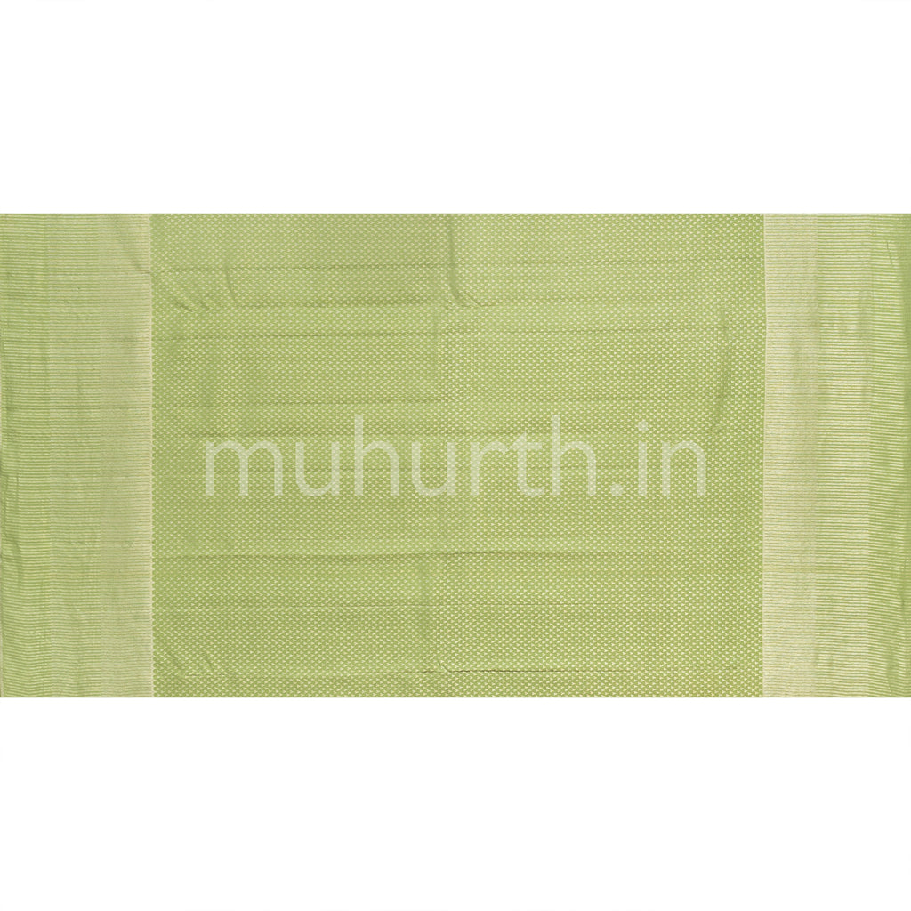 Elaichi Green Kanjivaram Silk Saree