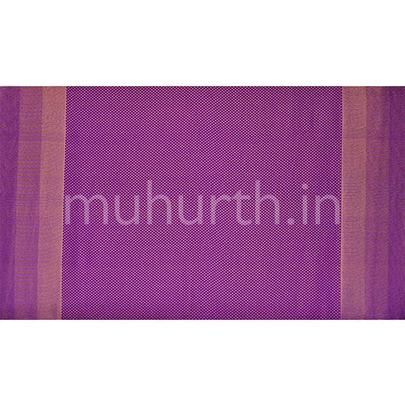 Meenakshi Violet Kanjivaram Silk Saree